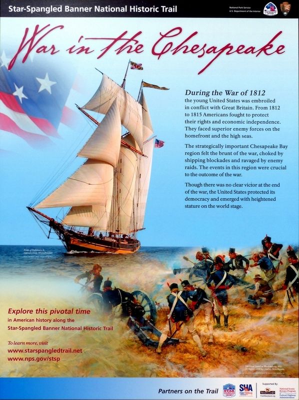 War in the Chesapeake Marker. Click for full size. War in the Chesapeake Marker image. Click for full size.