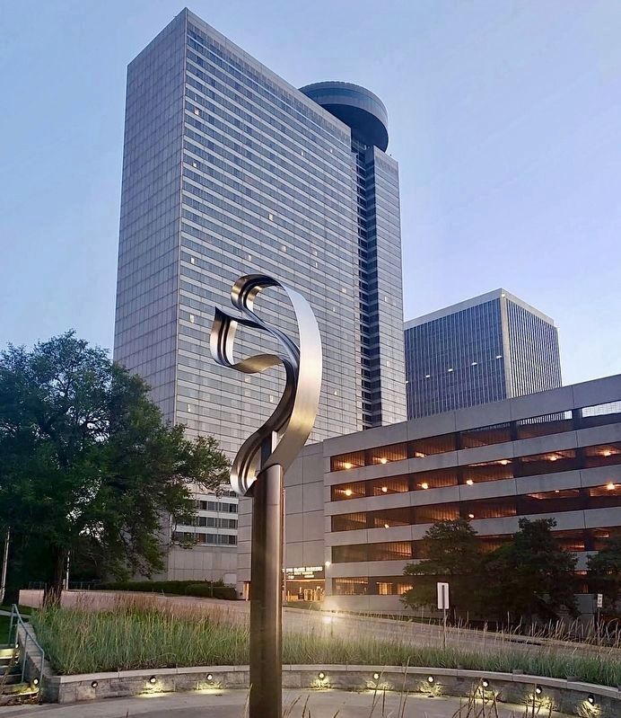 Hyatt Regency and Memorial image. Click for full size.
