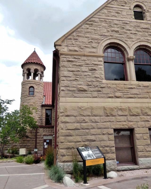 The Parmly Billings Library Building Marker. Click for full size. The Parmly Billings Library Building Marker image. Click for full size.