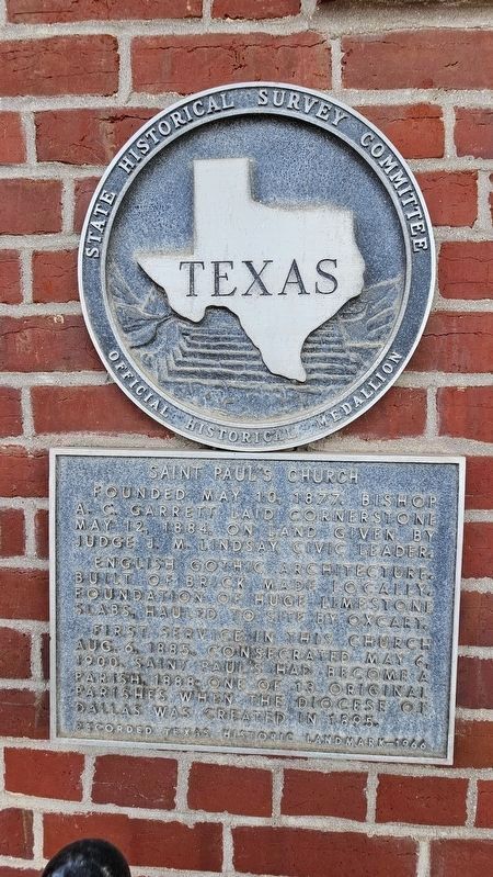 Saint Paul's Church Marker. Click for full size. Saint Paul's Church Marker image. Click for full size.