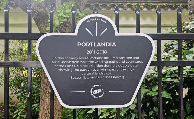 Portlandia Marker. Click for full size. Portlandia Marker image. Click for full size.