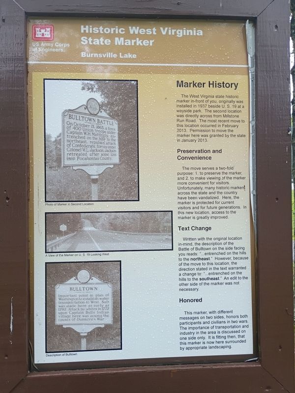 Historic West Virginia State Marker Marker image. Click for full size.