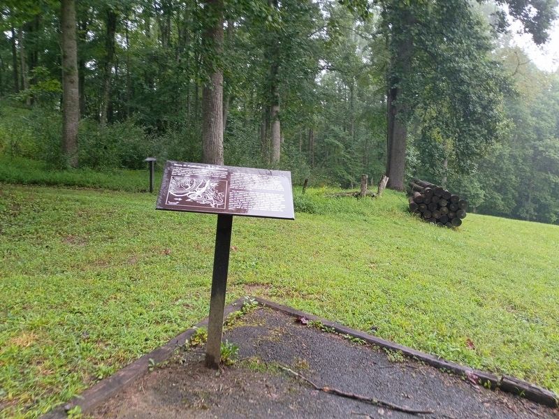 Route to Fortifications–Lower Trenches Marker. Click for full size. Route to Fortifications–Lower Trenches Marker image. Click for full size.