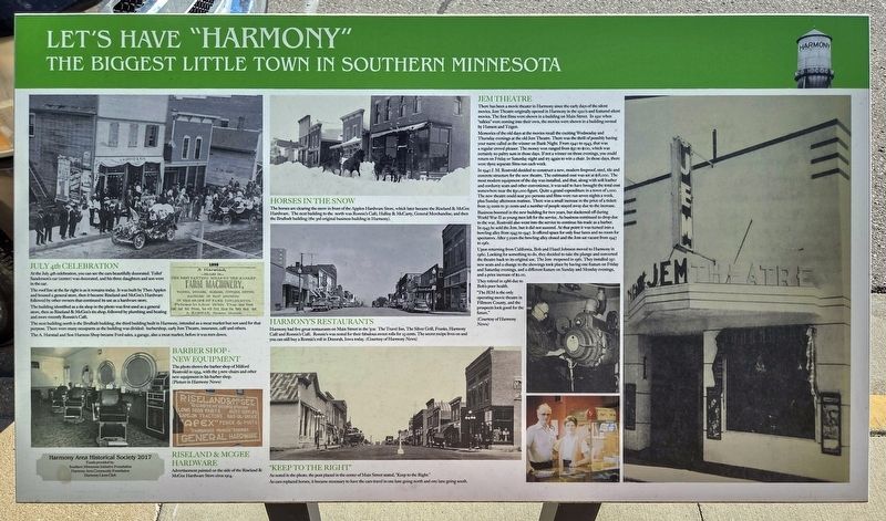 Let's Have "Harmony" Marker. Click for full size. Let's Have "Harmony" Marker image. Click for full size.