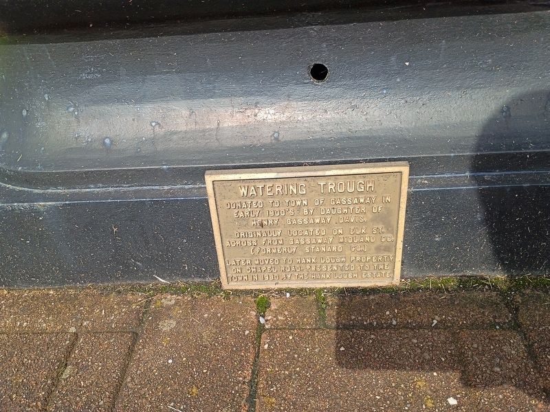 Watering Trough Marker image. Click for full size.