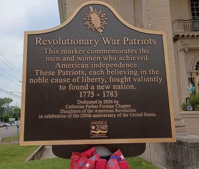 Revolutionary War Patriots Marker image. Click for full size.