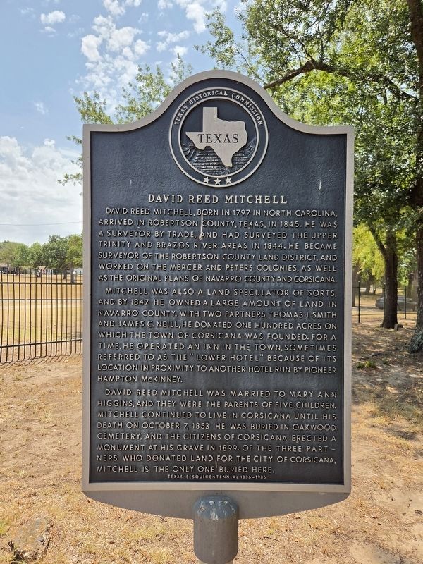 David Reed Mitchell Marker image. Click for full size.