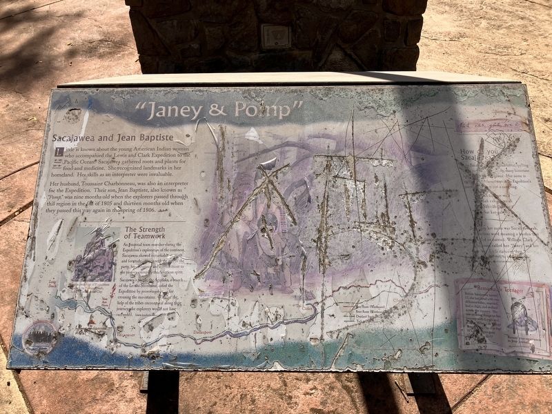 "Janey & Pomp" Marker image. Click for full size.