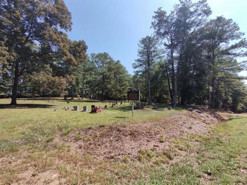 Buttahatchee Cemetery & Marker. Click for full size. Buttahatchee Cemetery & Marker image. Click for full size.