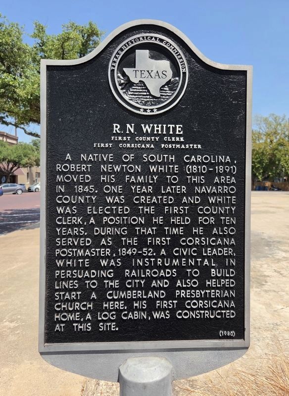 R.N. White Marker. Click for full size. R.N. White Marker image. Click for full size.