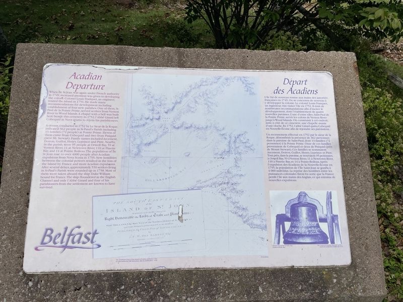 Acadian Departure Marker image. Click for full size.