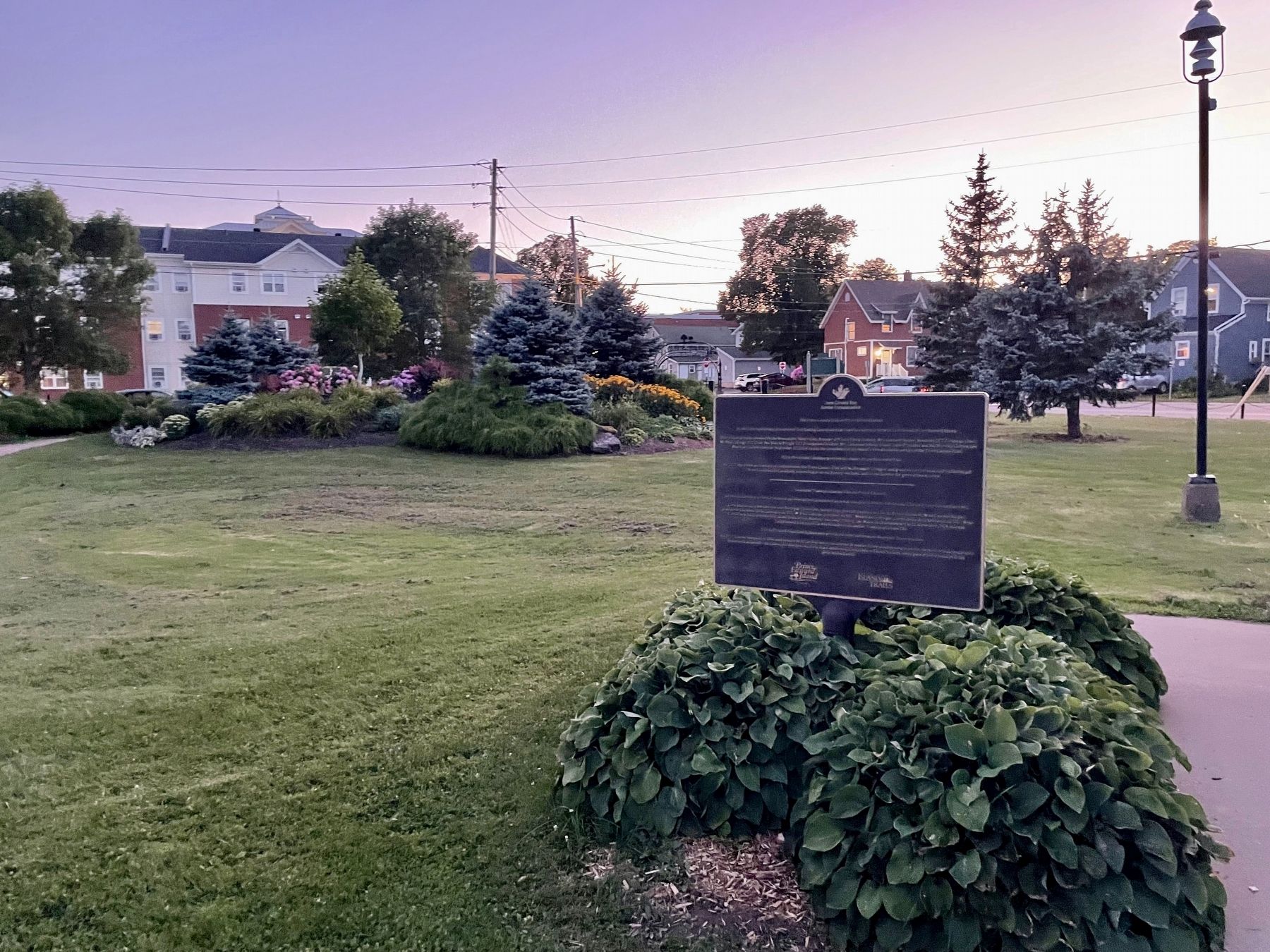 The Trans Canada Trail on Price Edward Island Marker image. Click for full size.