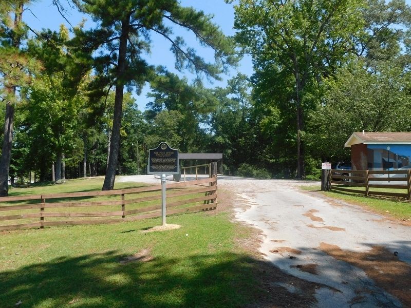 Ark Post Office/Rocky Ravine Park Marker. Click for full size. Ark Post Office/Rocky Ravine Park Marker image. Click for full size.