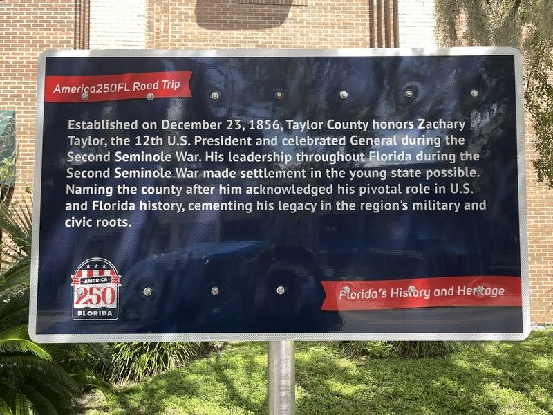 Zachary Taylor Marker. Click for full size. Zachary Taylor Marker image. Click for full size.
