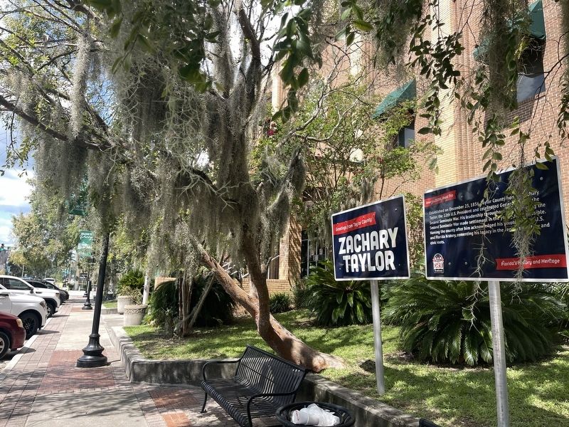 Zachary Taylor Marker. Click for full size. Zachary Taylor Marker image. Click for full size.