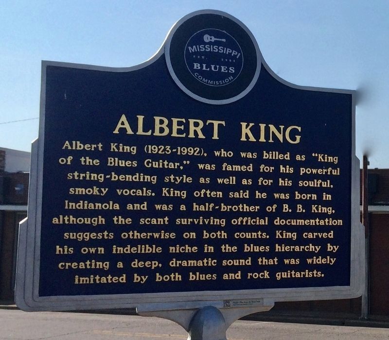 Albert King Marker. Click for full size. Albert King Marker image. Click for full size.