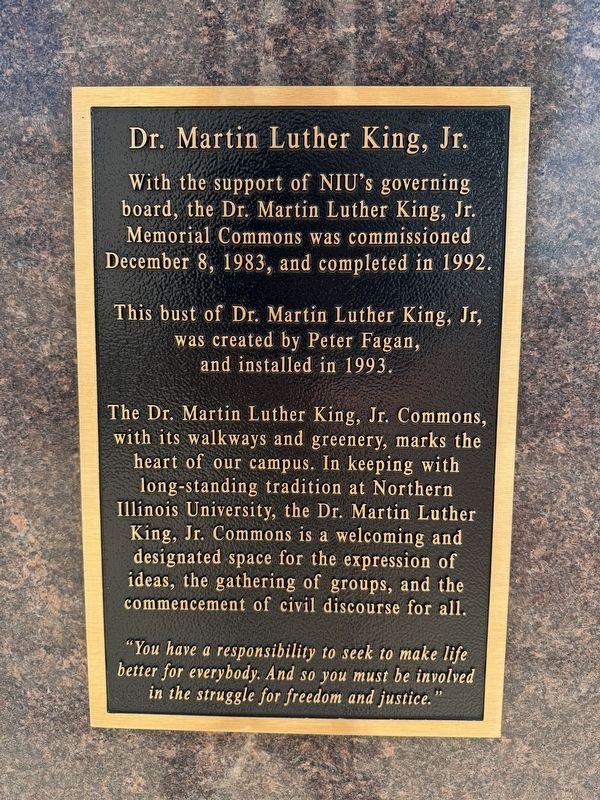 Dr. Martin Luther King, Jr. Marker. Click for full size. Dr. Martin Luther King, Jr. Marker image. Click for full size.