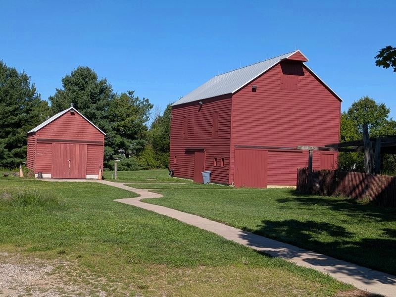 Allen Barn and Blacksmith Shop. Click for full size. Allen Barn and Blacksmith Shop image. Click for full size.