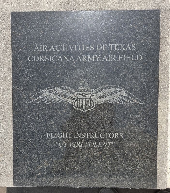 Air Activities of Texas Marker. Click for full size. Air Activities of Texas Marker image. Click for full size.