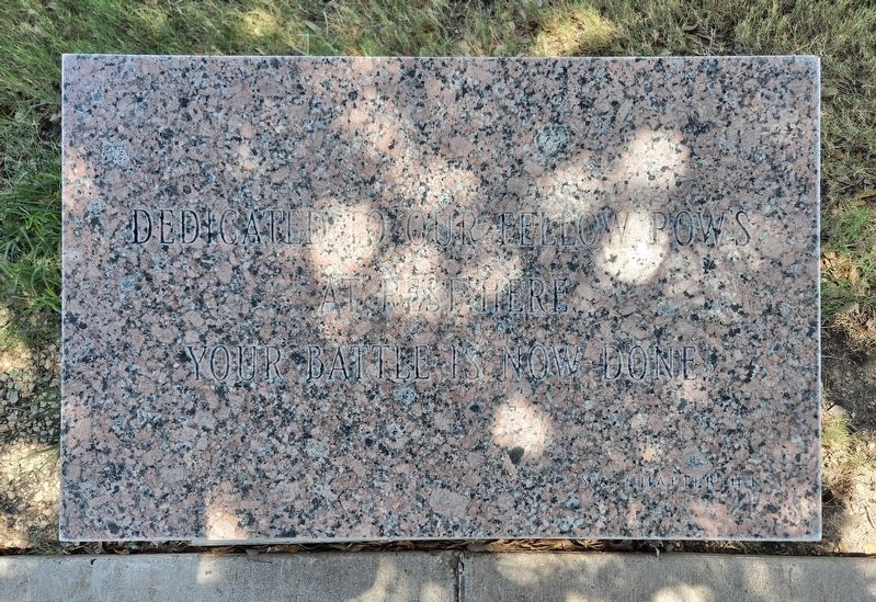American Ex-Prisoners of War Memorial. Click for full size. American Ex-Prisoners of War Memorial image. Click for full size.