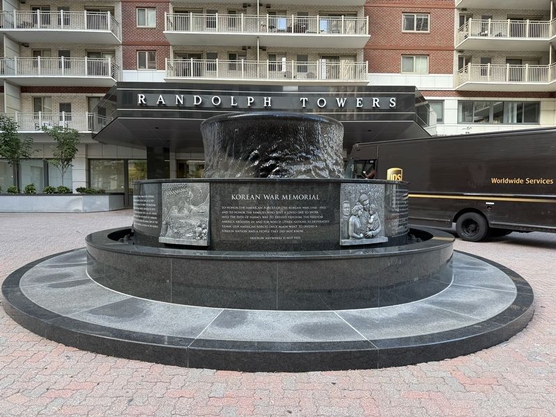 Korean War Memorial. Click for full size. Korean War Memorial image. Click for full size.