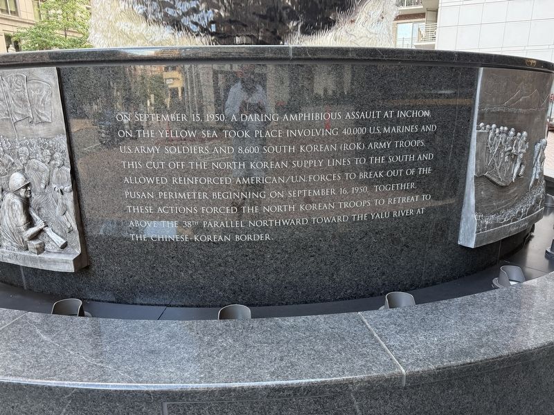 Korean War Memorial. Click for full size. Korean War Memorial image. Click for full size.