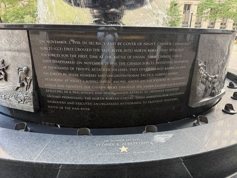 Korean War Memorial. Click for full size. Korean War Memorial image. Click for full size.