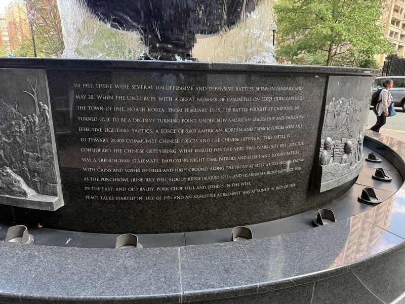 Korean War Memorial. Click for full size. Korean War Memorial image. Click for full size.