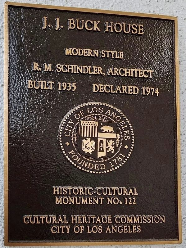 Buck House Marker image. Click for full size.