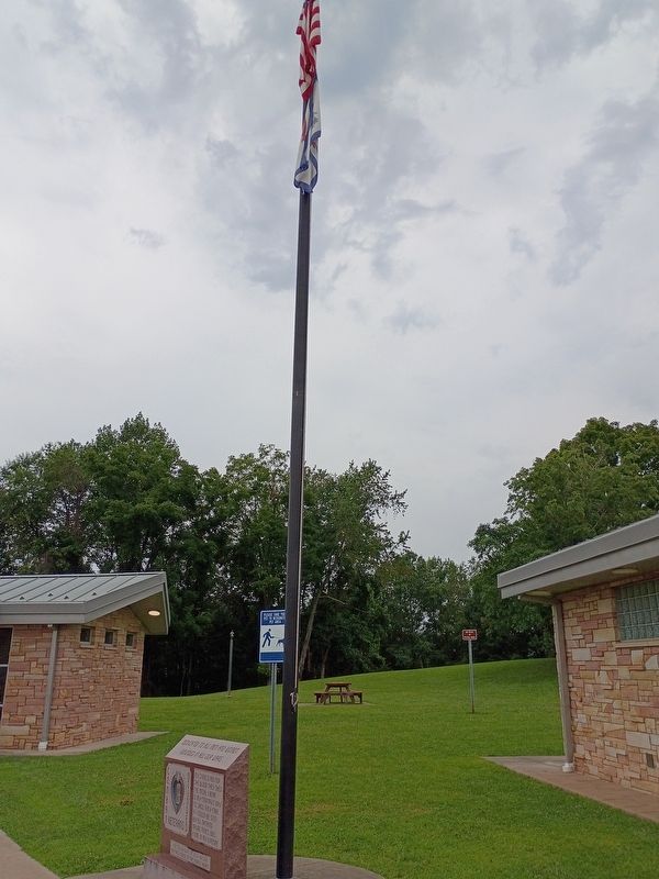 Combat Wounded Veterans Memorial. Click for full size. Combat Wounded Veterans Memorial image. Click for full size.