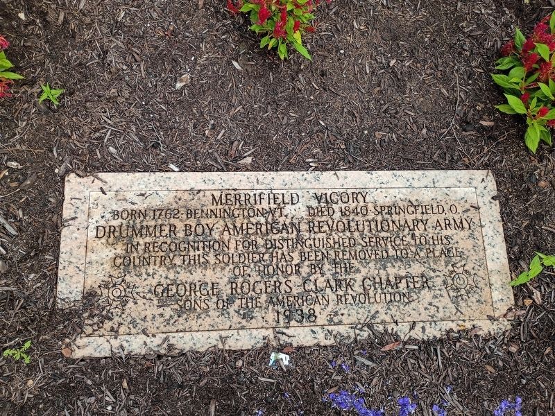 Merrifield Vicory Marker. Click for full size. Merrifield Vicory Marker image. Click for full size.