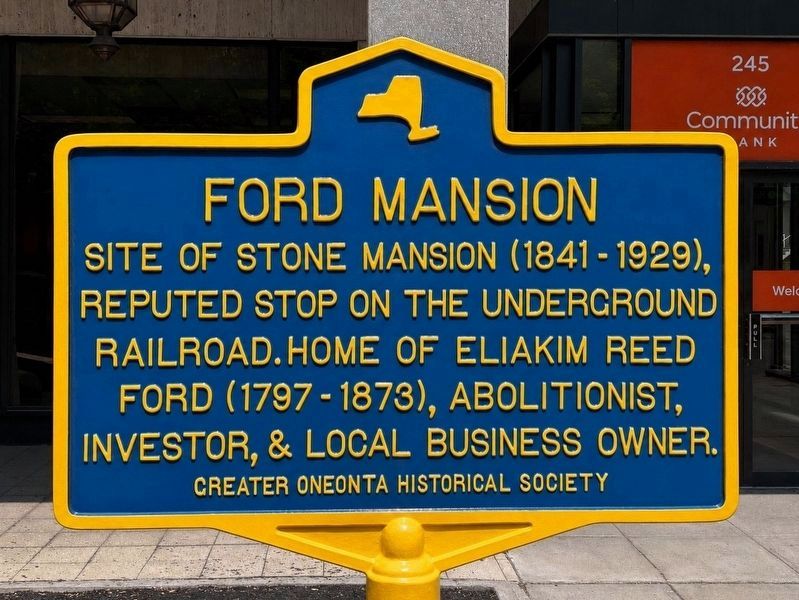 Ford Mansion Marker. Click for full size. Ford Mansion Marker image. Click for full size.