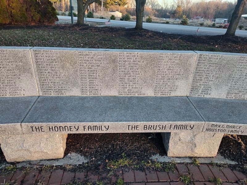 Eaton Township Veterans Memorial. Click for full size. Eaton Township Veterans Memorial image. Click for full size.