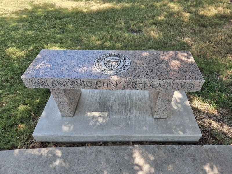 American Ex-Prisoners of War Bench. Click for full size. American Ex-Prisoners of War Bench image. Click for full size.