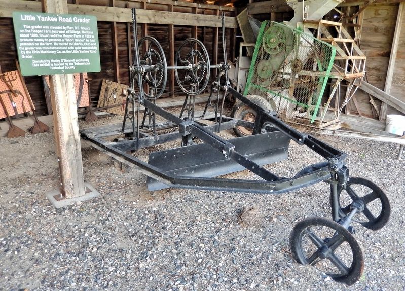 Little Yankee Road Grader & Marker. Click for full size. Little Yankee Road Grader & Marker image. Click for full size.