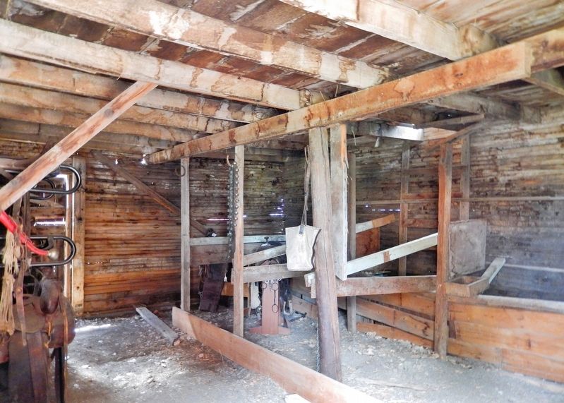 Russian Style Barn (<i>interior</i>). Click for full size. Russian Style Barn (<i>interior</i>) image. Click for full size.