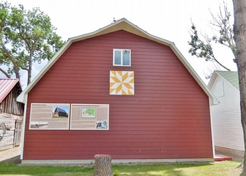 Russian Style Barn Marker. Click for full size. Russian Style Barn Marker image. Click for full size.