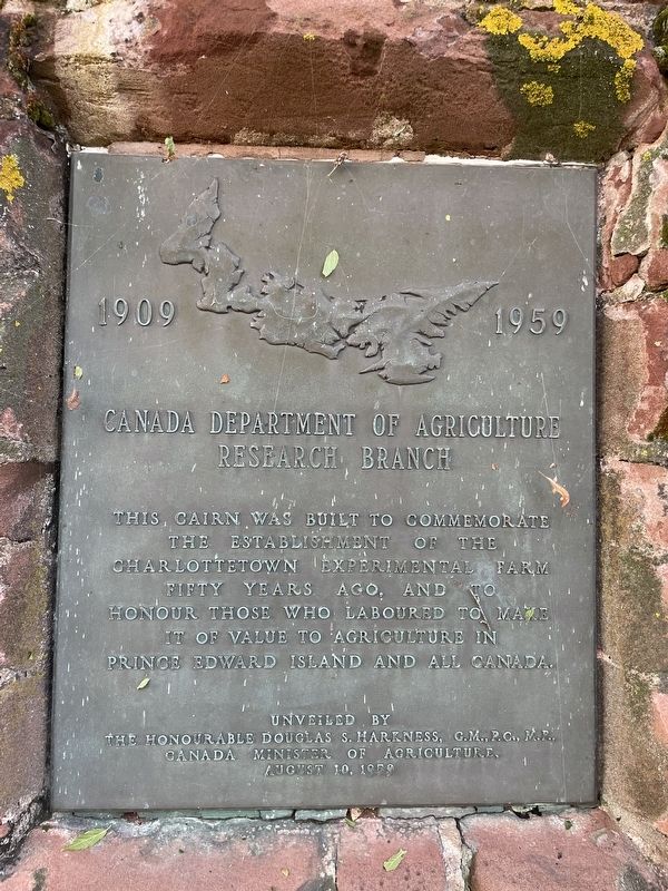 Canada Department of Agriculture Research Branch Marker. Click for full size. Canada Department of Agriculture Research Branch Marker image. Click for full size.