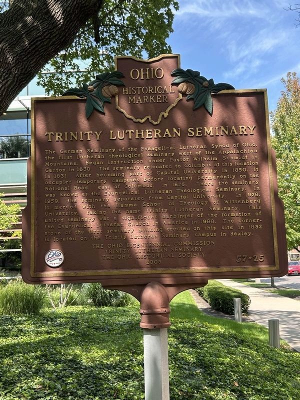 Trinity Lutheran Seminary Marker image. Click for full size.