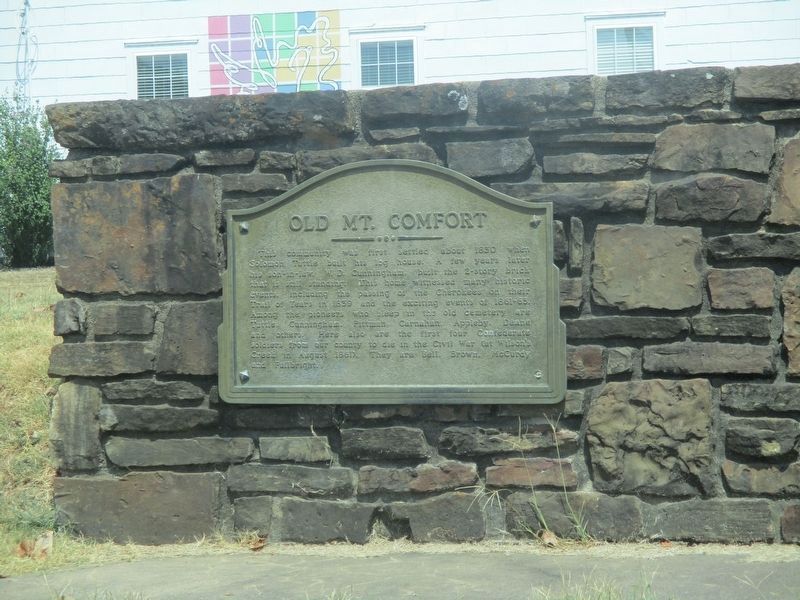 Old Mt. Comfort Marker image. Click for full size.