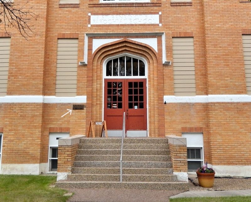 St. Benedict's Catholic School Marker. Click for full size. St. Benedict's Catholic School Marker image. Click for full size.