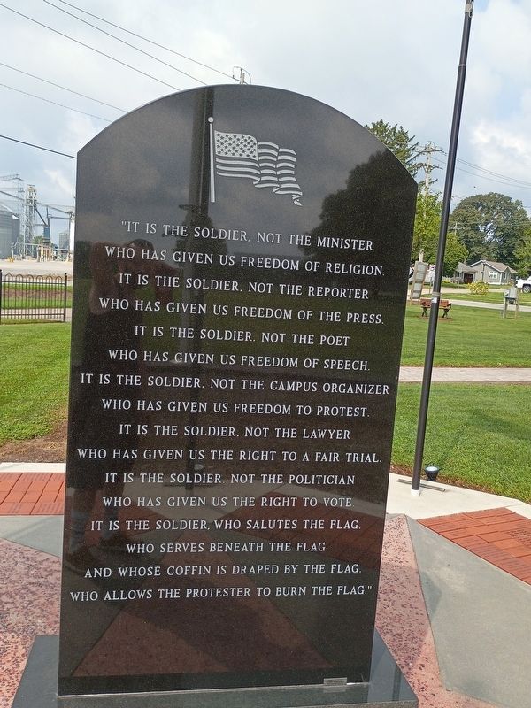 South Charleston Veterans Memorial image. Click for full size.