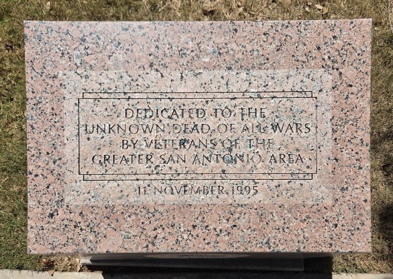 Unknown Dead of All Wars Memorial. Click for full size. Unknown Dead of All Wars Memorial image. Click for full size.