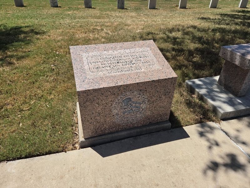 Unknown Dead of All Wars Memorial. Click for full size. Unknown Dead of All Wars Memorial image. Click for full size.