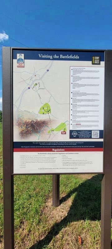 Visiting the Battlefields (panel 2). Click for full size. Visiting the Battlefields (panel 2) image. Click for full size.