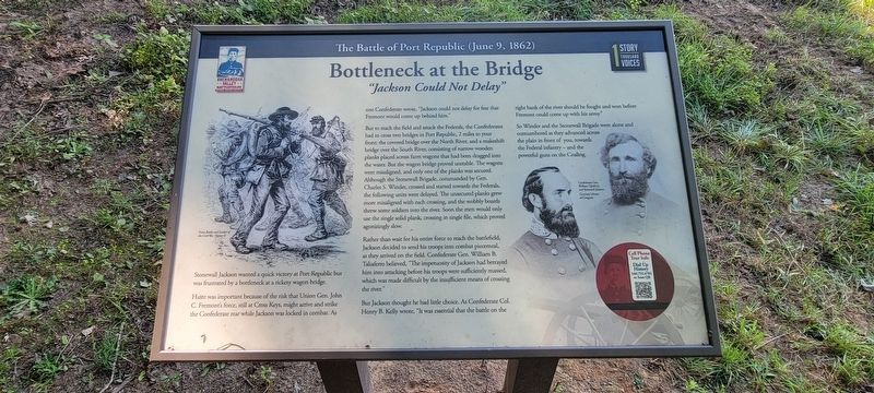 Bottleneck at the Bridge Marker image. Click for full size.