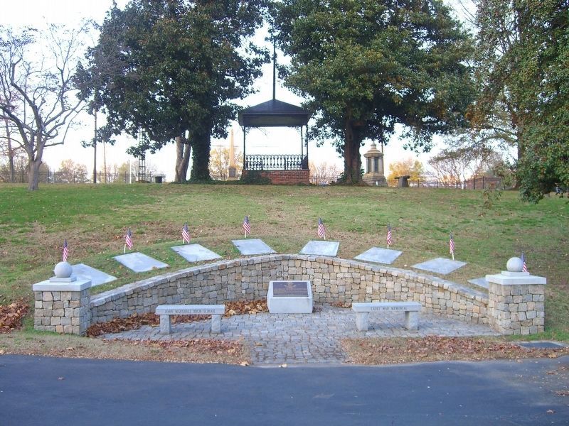 John Marshall High School Cadet War Memorial image. Click for full size.