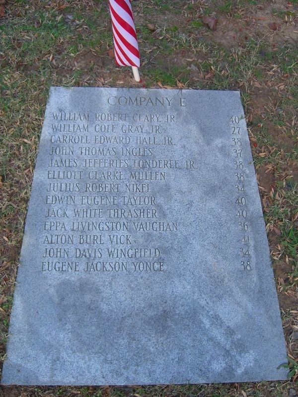 John Marshall High School Cadet War Memorial image. Click for full size.