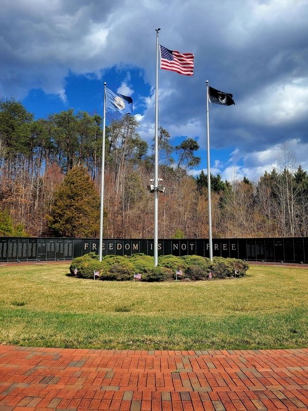 Danville-Pittsylvania County Veterans Memorial Marker image. Click for full size.