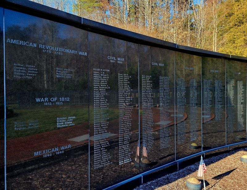Danville-Pittsylvania County Veterans Memorial image. Click for full size.